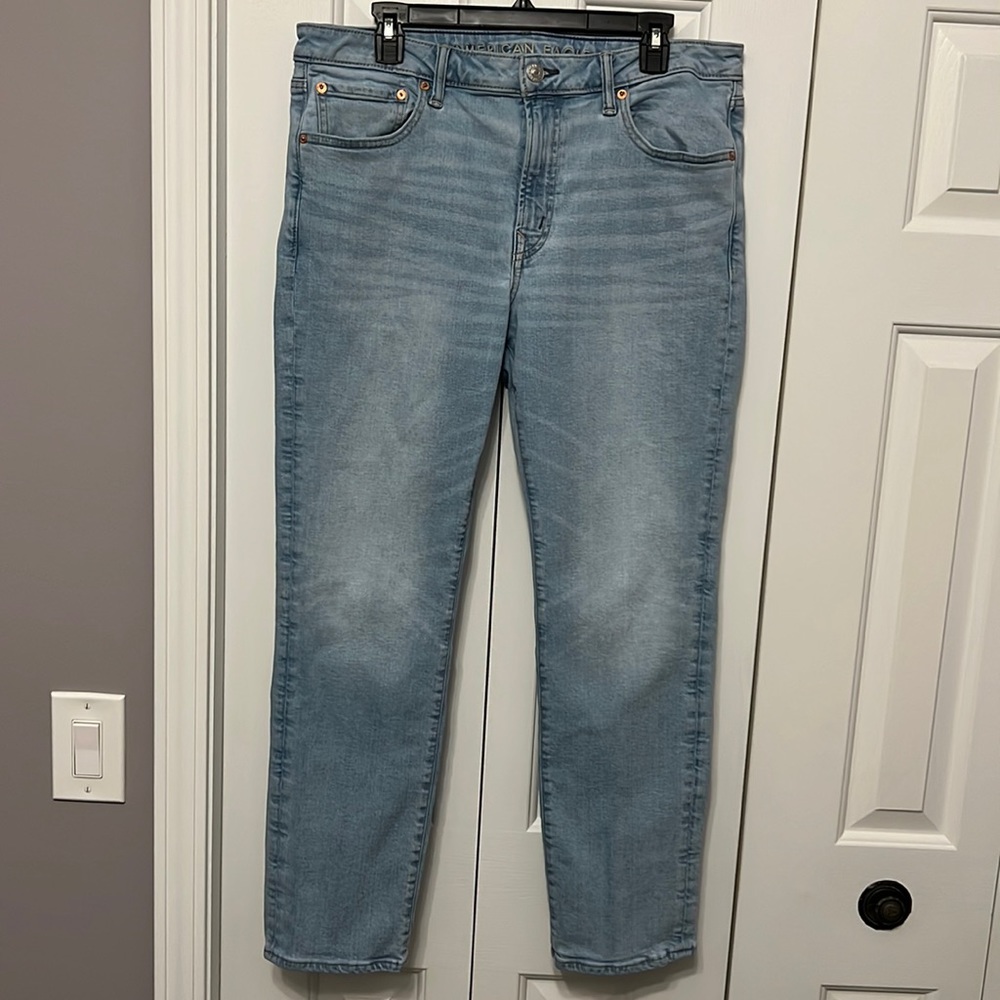 Men’s American Eagle Slim Straight Jeans 36x30 Airflex+